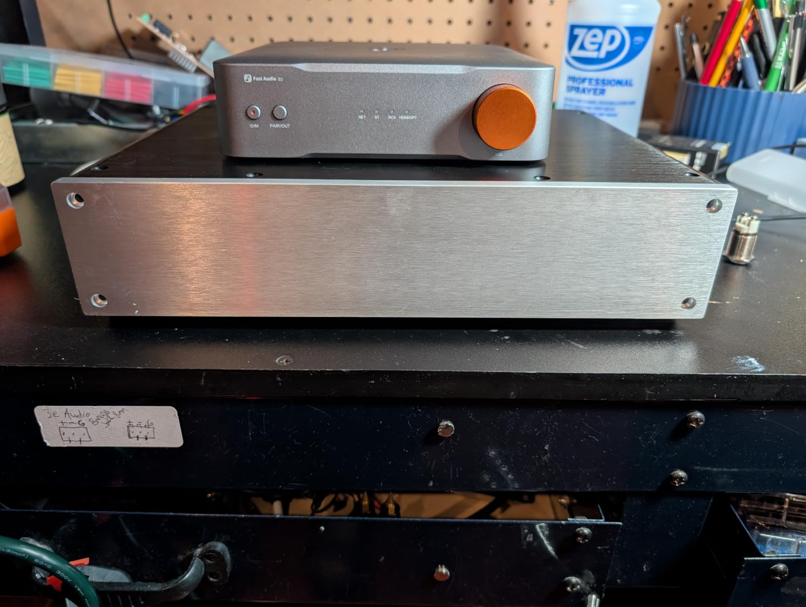 Fosi Audio S3 HiFi Music Streamer DAC Preamp, AK4493SEQ DAC Wi-Fi 6 Bluetooth 5.3, Digital Transport with XLR Balanced/Optical/Sub Out/HDMI eARC, AirPlay 2 Spotify Connect Tidal, 10-Band EQ customer photo 2