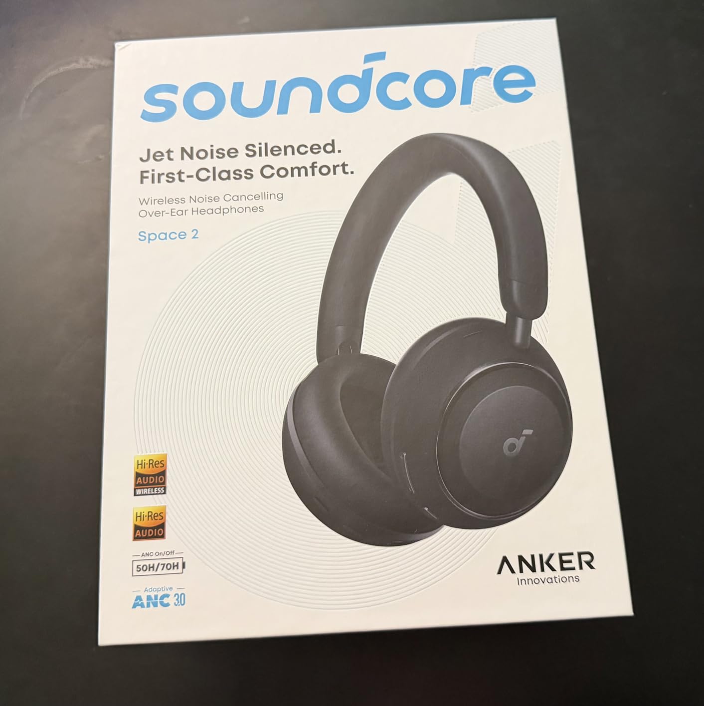 Soundcore Anker Space 2 Bluetooth 6.1 Over-Ear Headphones, Travel-Ready customer photo 1