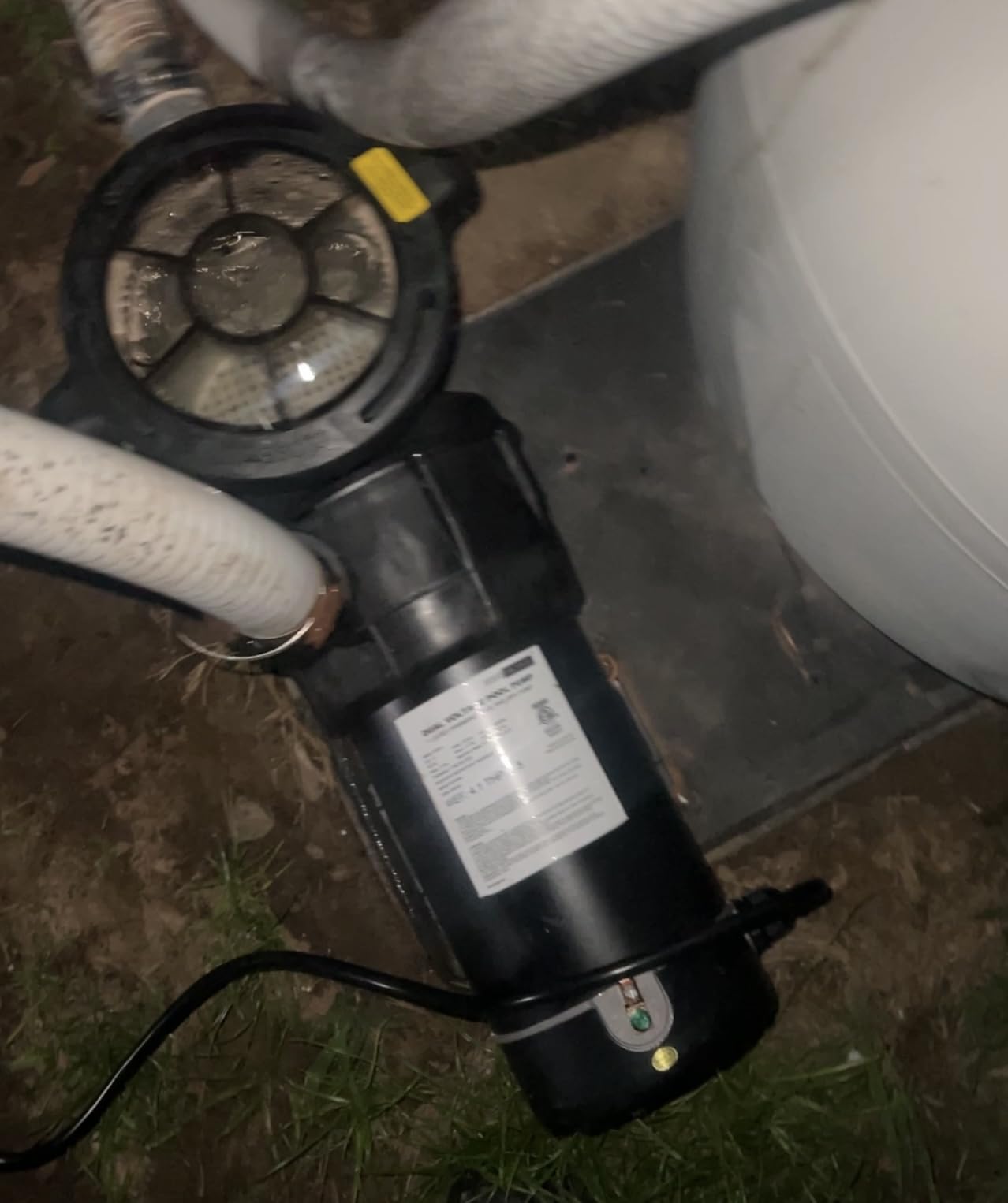 VIVOHOME 1.5HP Pool Pump Dual Speed with Remote Timer 115V customer photo 2