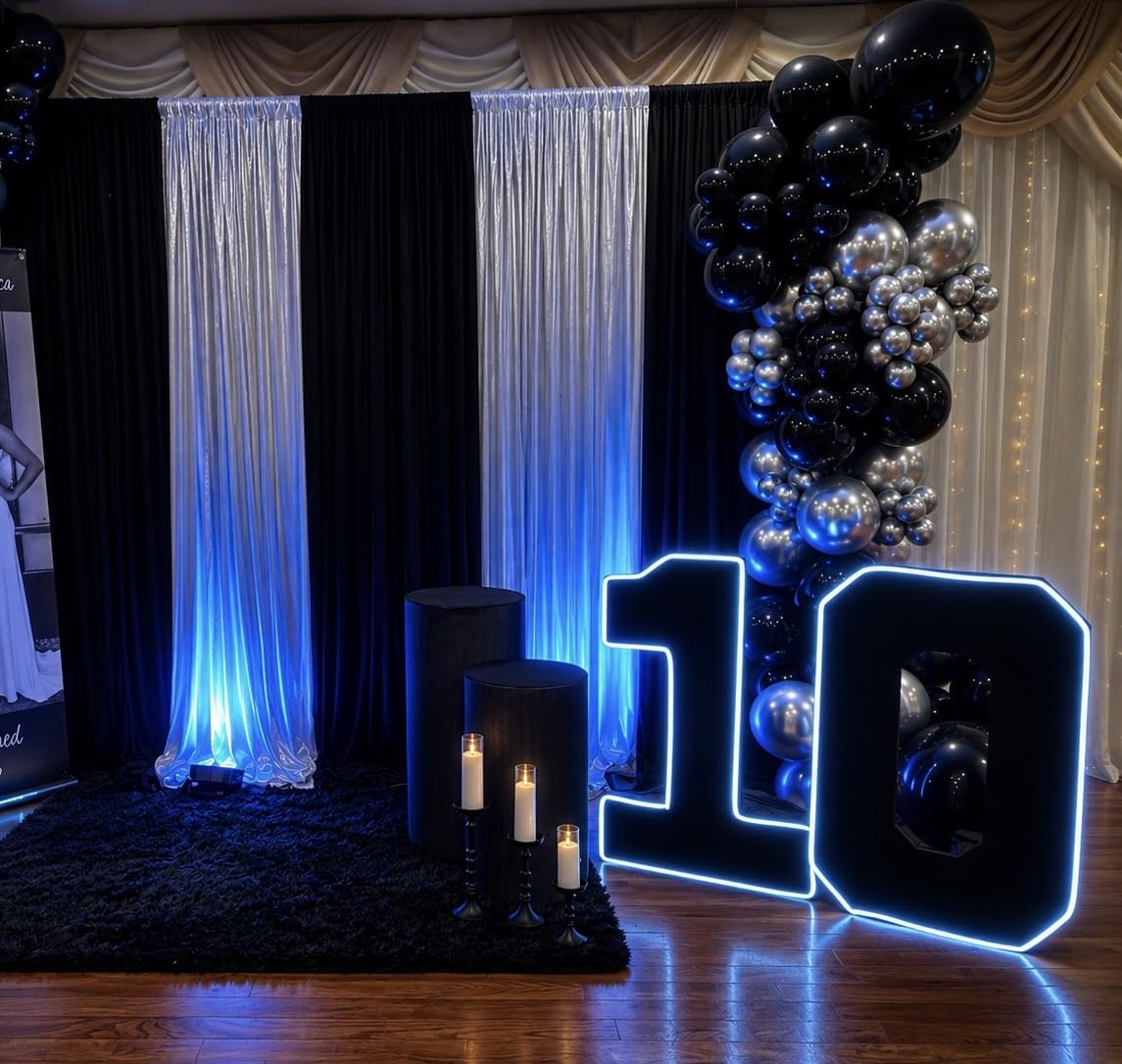 LED Stage Lights 8Pack - Czgor 36W RGB DJ Par Light for Party, Remote & DMX customer photo 1