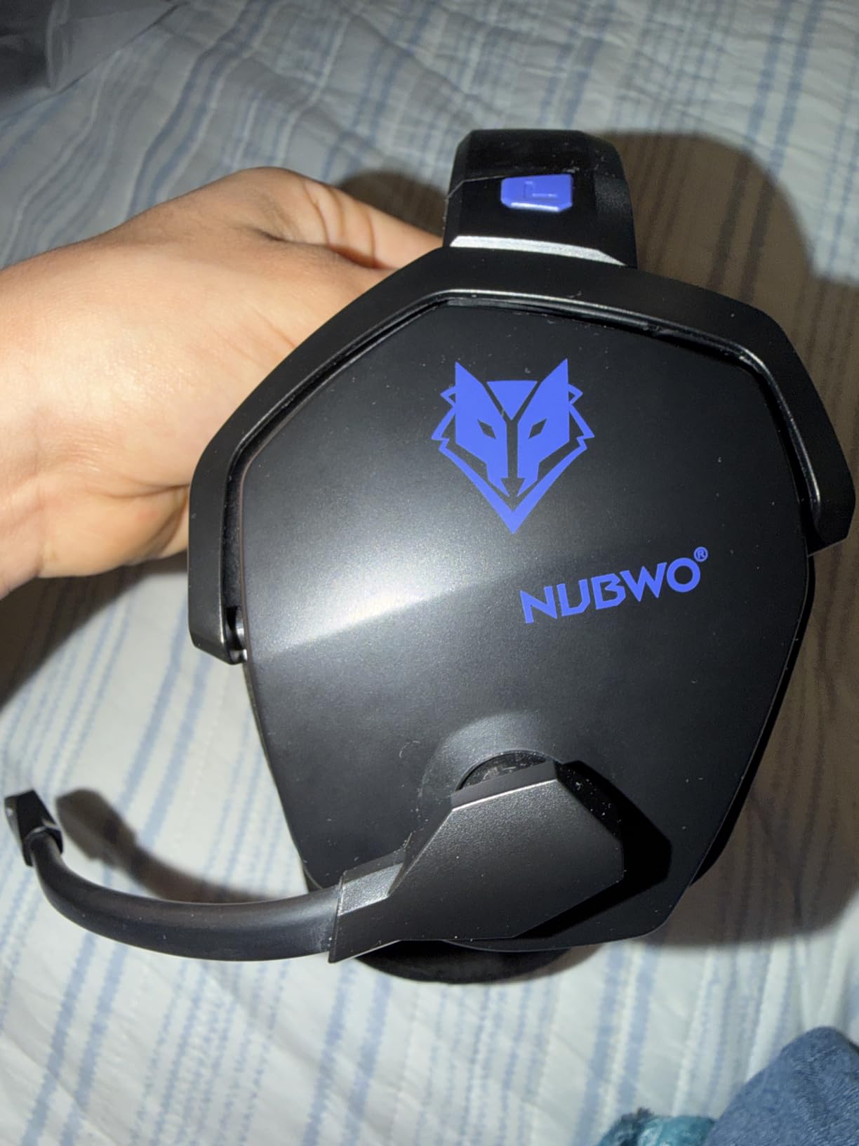 NUBWO Wireless Gaming Headset for Xbox Series X/S & Xbox One, 100Hr Battery Life, 3-in-1 Ultra-Low Latency 2.4GHz Dongle/Bluetooth 5.3/3.5mm Wired Gaming Headphones for PS5, PC customer photo 1