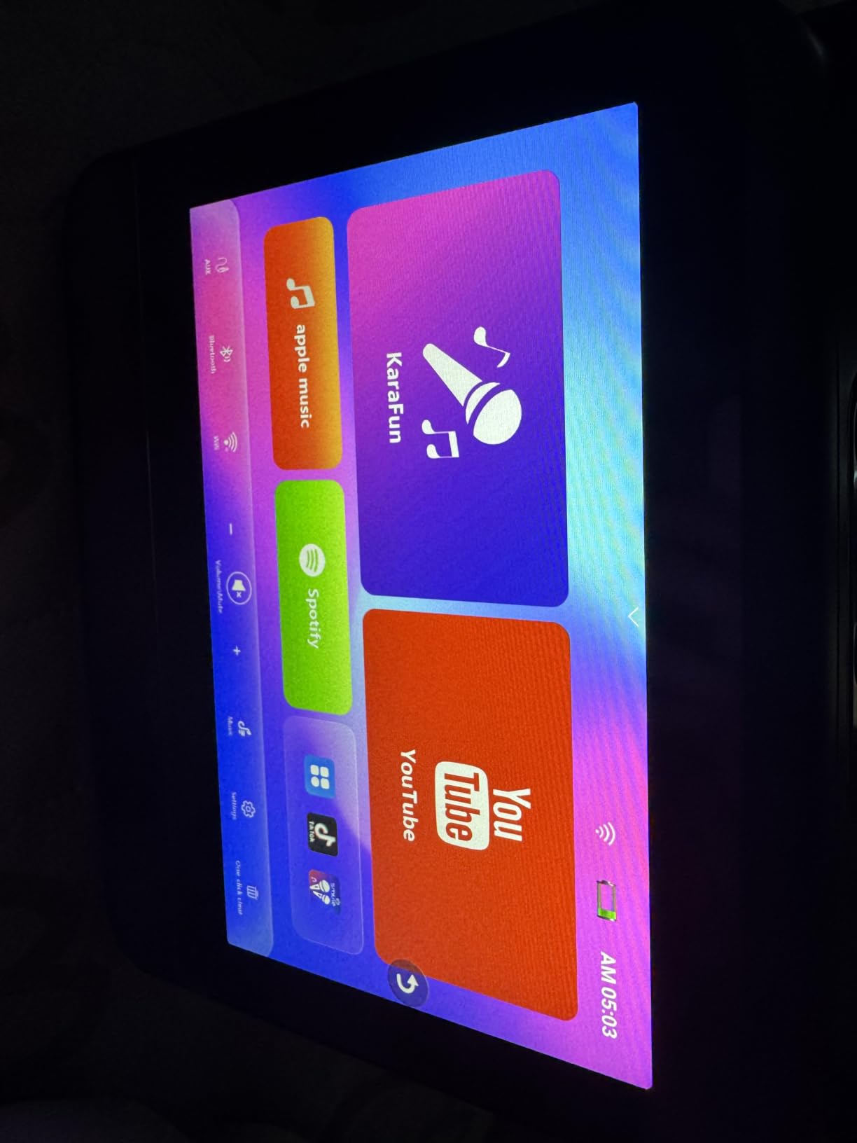Karaoke Machine with Lyrics Display,7-Inch HD Screen&2 Wireless Microphones customer photo 2
