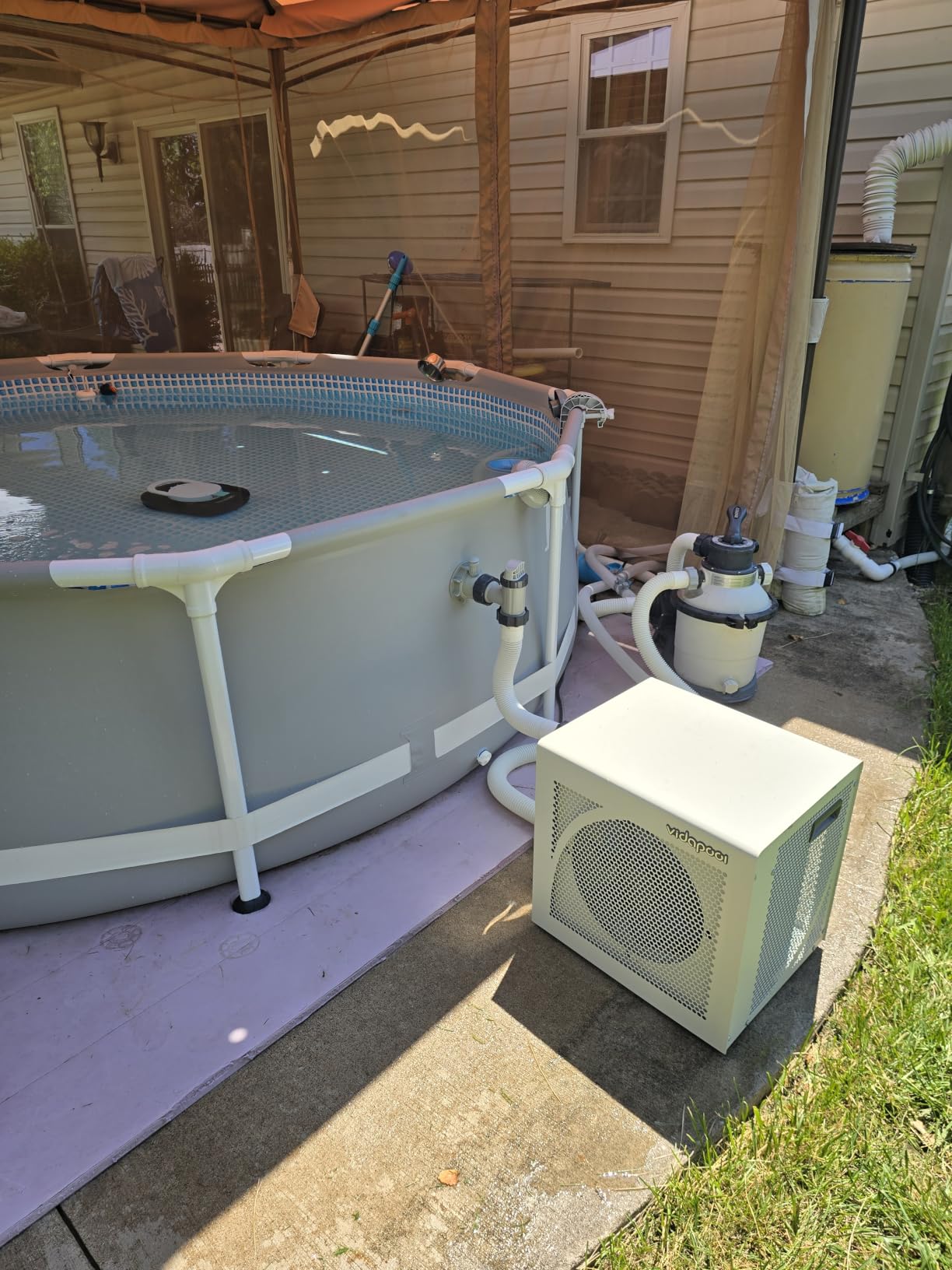 Swimming Pool Heater Electric Pool Heat Pump 5000 Gallons customer photo 1