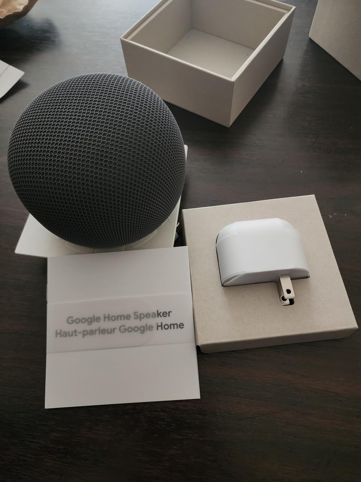 Google - Premium Audio Speaker- 360-Degree Sound (Porcelain) customer photo 2