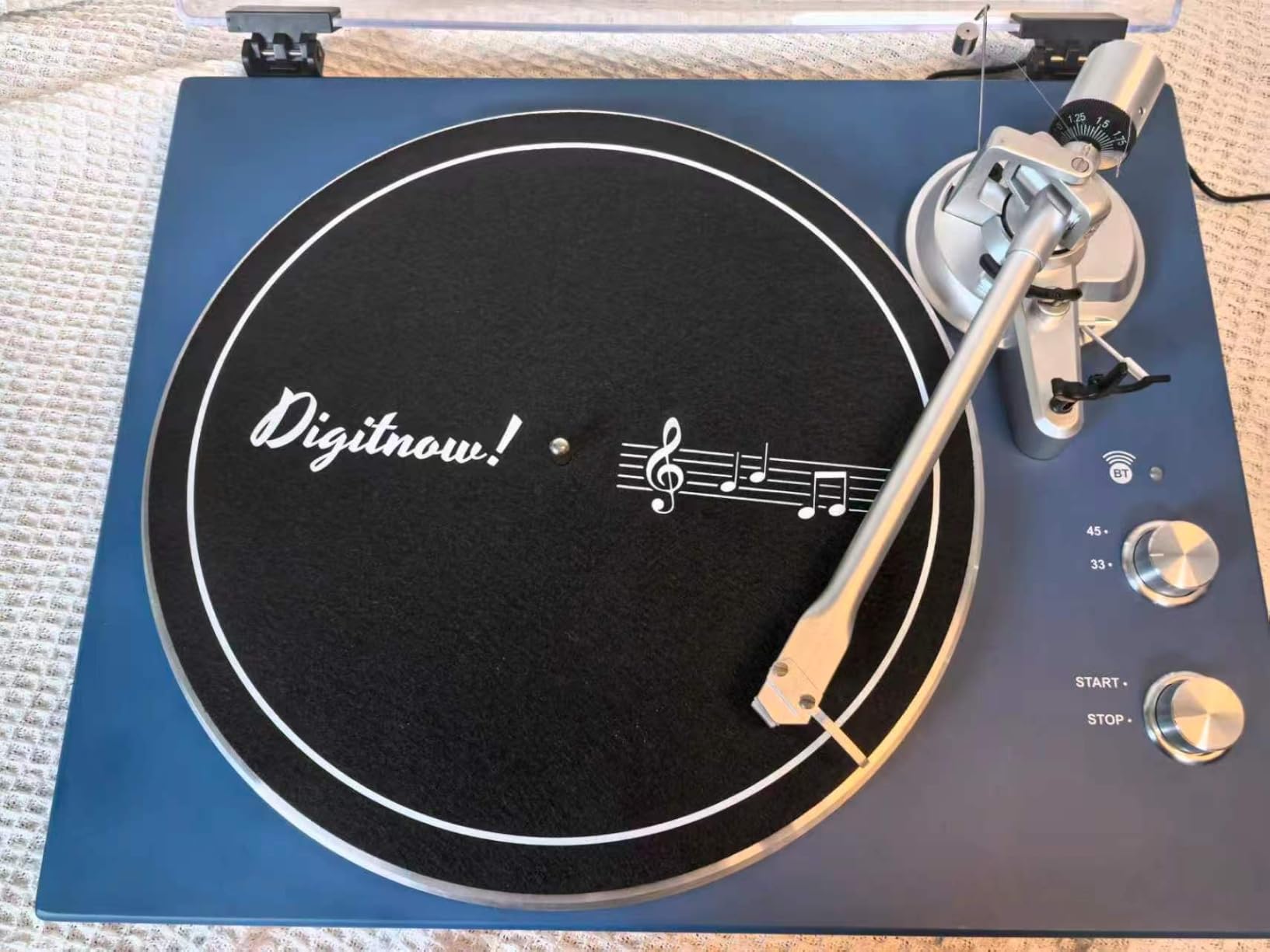 Belt Drive Turntable for Vinyl Record Player and Bluetooth Output customer photo 2