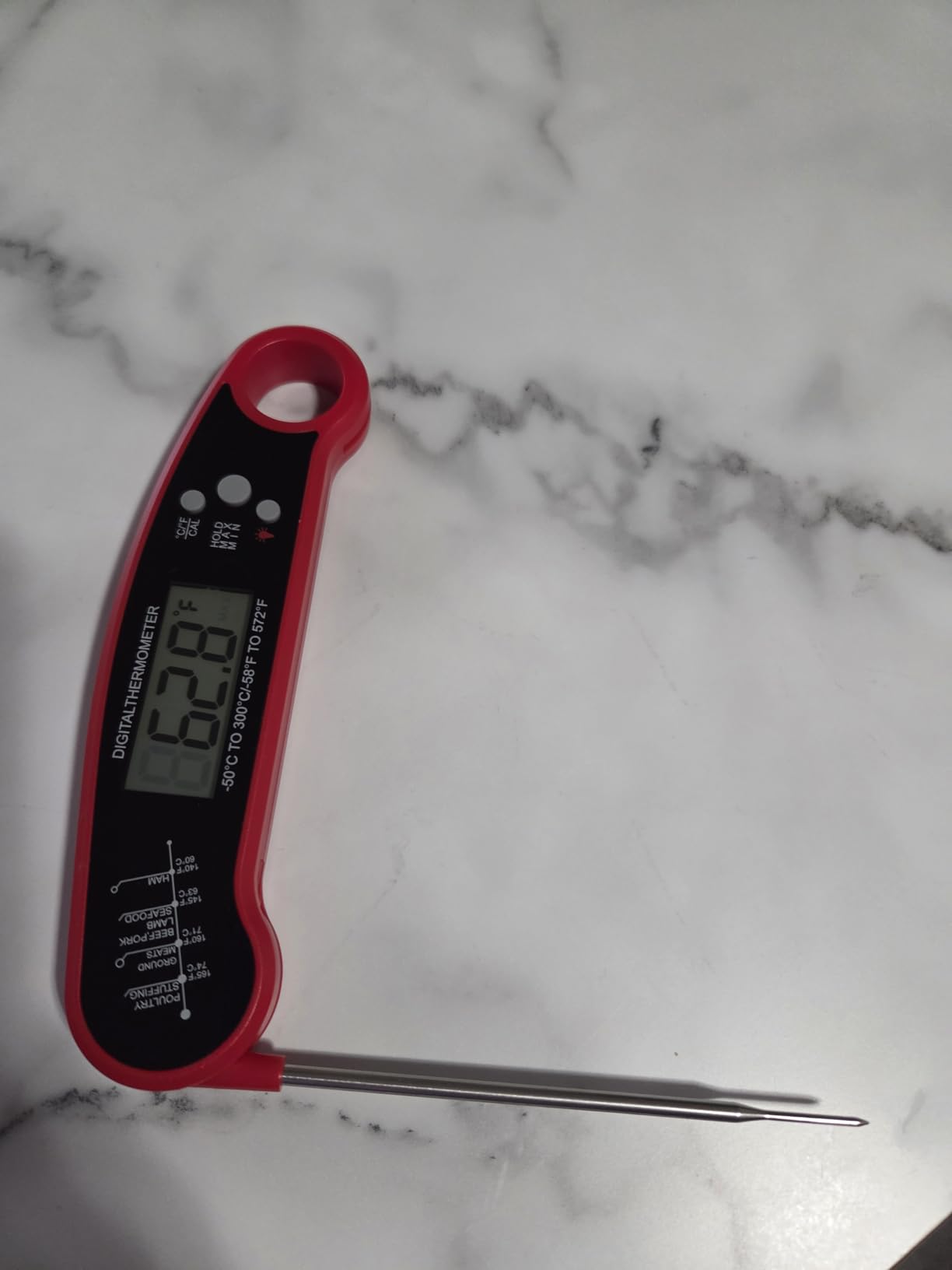 Smart Bluetooth Wireless Meat Thermometer with 6 Sensors,0.5S Instant Read customer photo 1