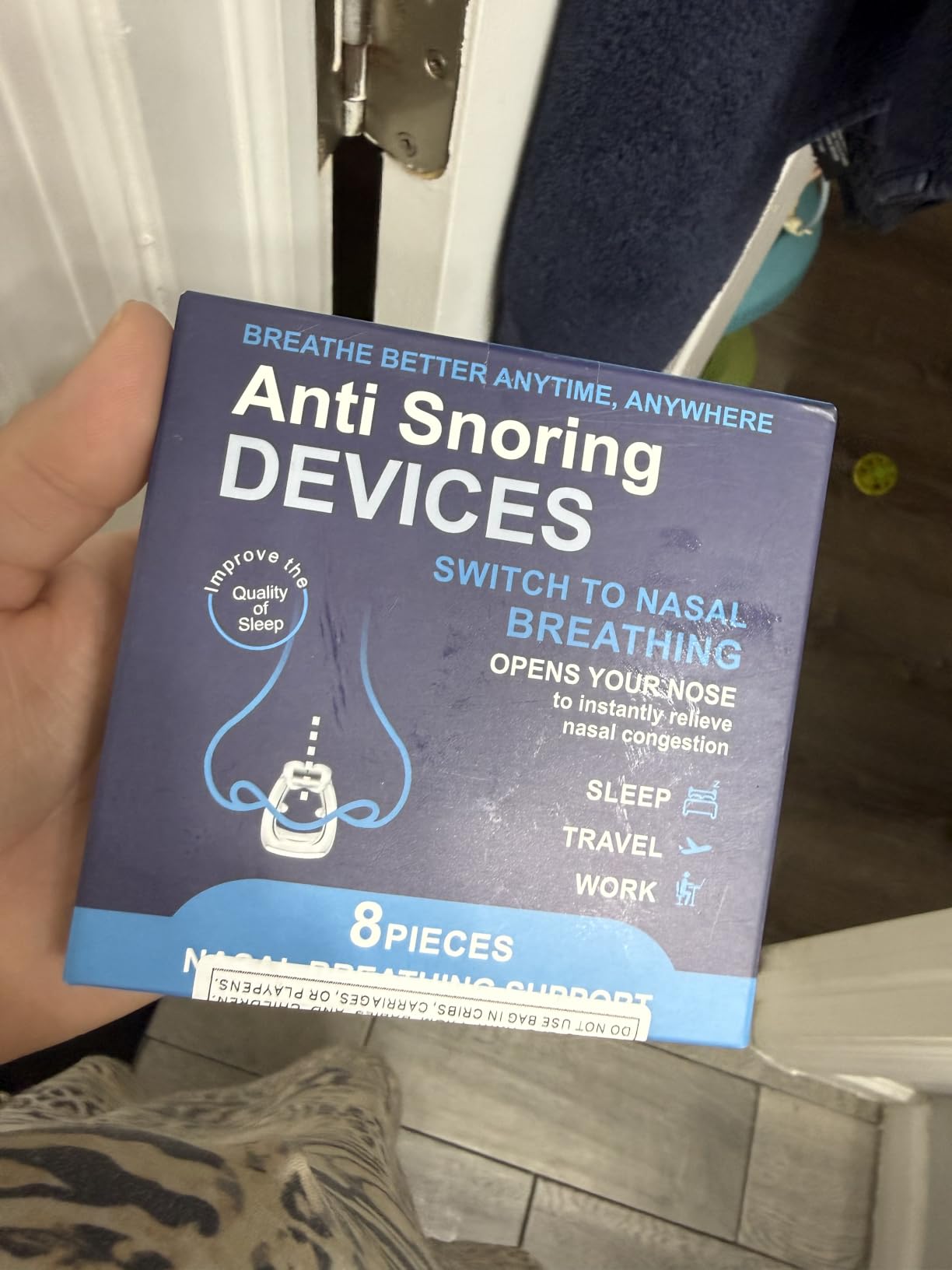Anti Snoring Devices, 8-Count Snore Stopper Magnet Silicone Nose Clips customer photo 2