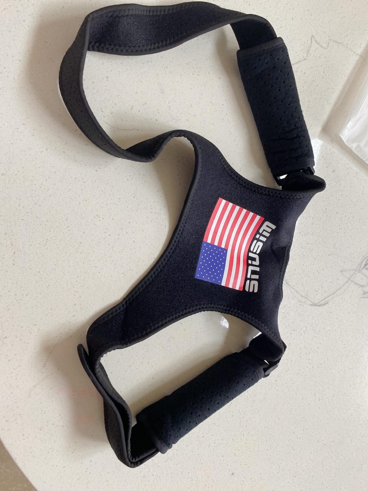 Posture Corrector Upper Back Brace Neck Shoulder Back Support Brace Pain Relief Belt for Women Men Braces Spine Straightener Breathable -Black customer photo 1