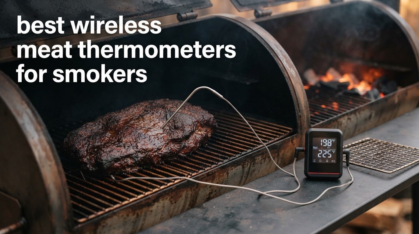 best wireless meat thermometers for smokers