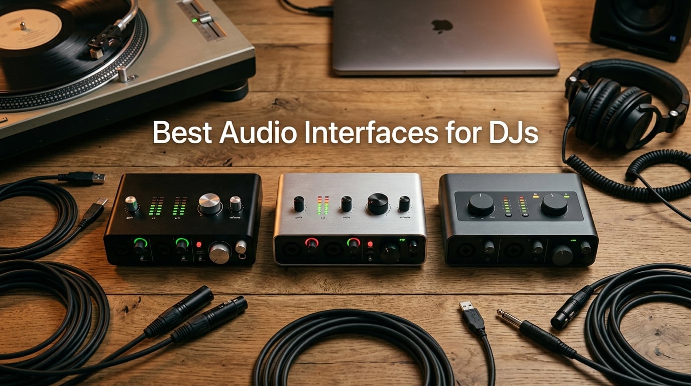 Best Audio Interfaces for DJs