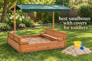 best sandboxes with covers for toddlers