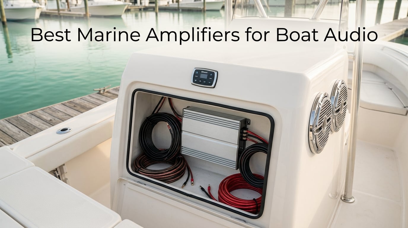 Best Marine Amplifiers for Boat Audio