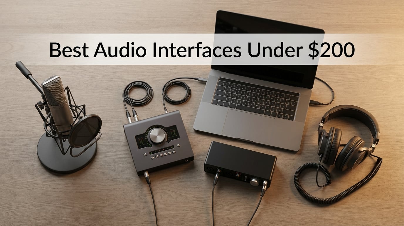 Best Audio Interfaces Under $200