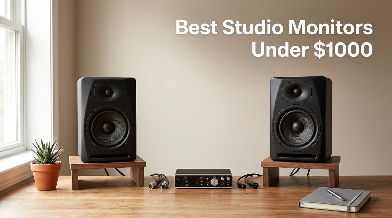 Best Studio Monitors Under $1000
