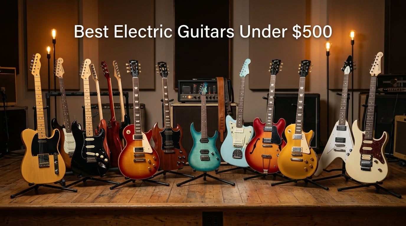 Best Electric Guitars Under $500