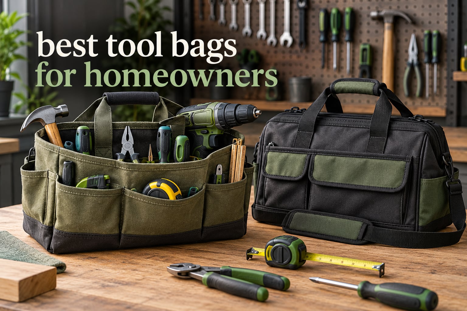 best tool bags for homeowners