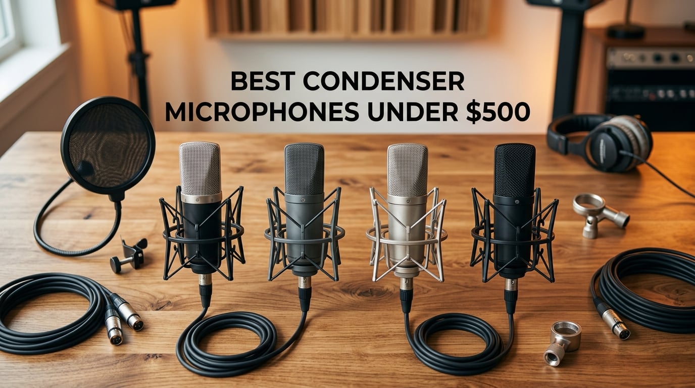 Best Condenser Microphones Under $500