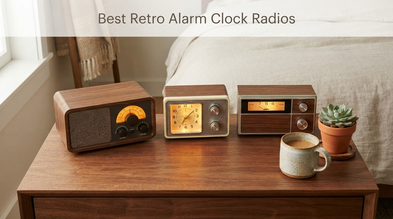 Best Retro Alarm Clock Radios