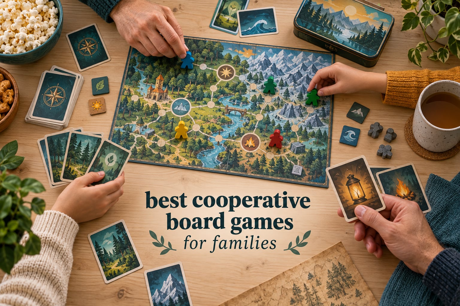 best cooperative board games for families