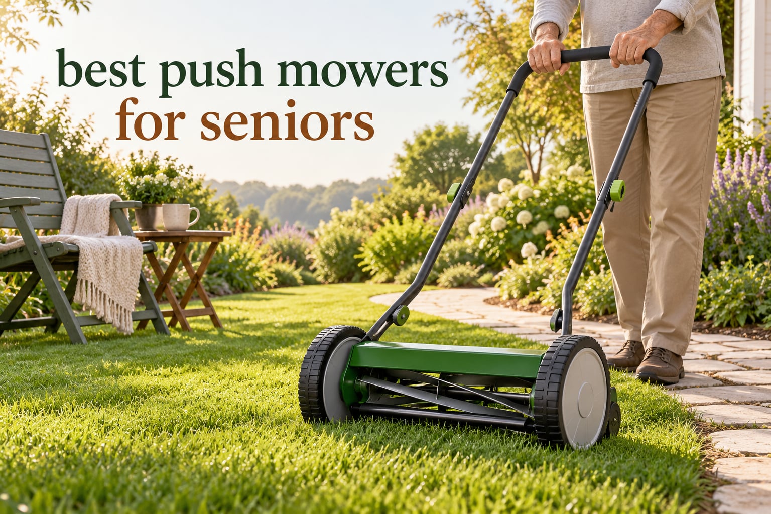 best push mowers for seniors