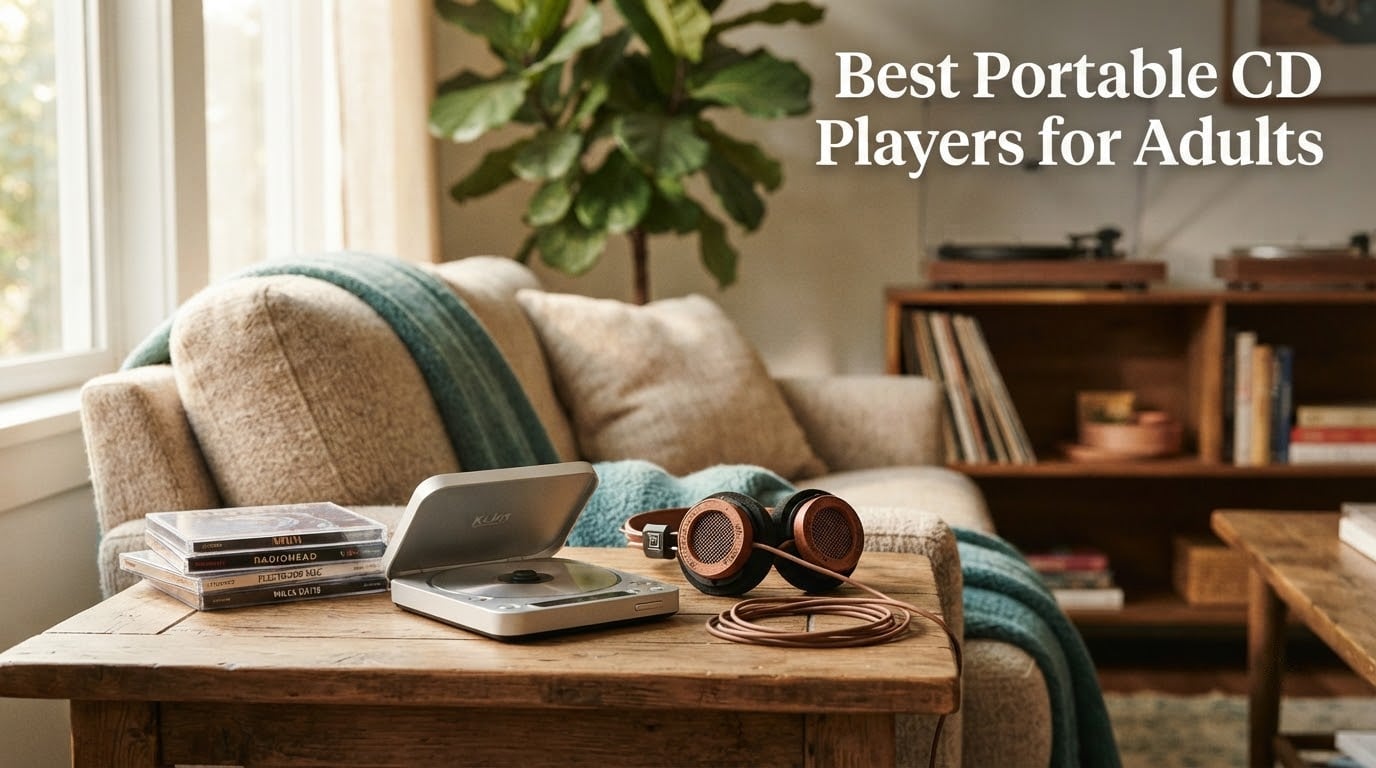 Best Portable CD Players for Adults