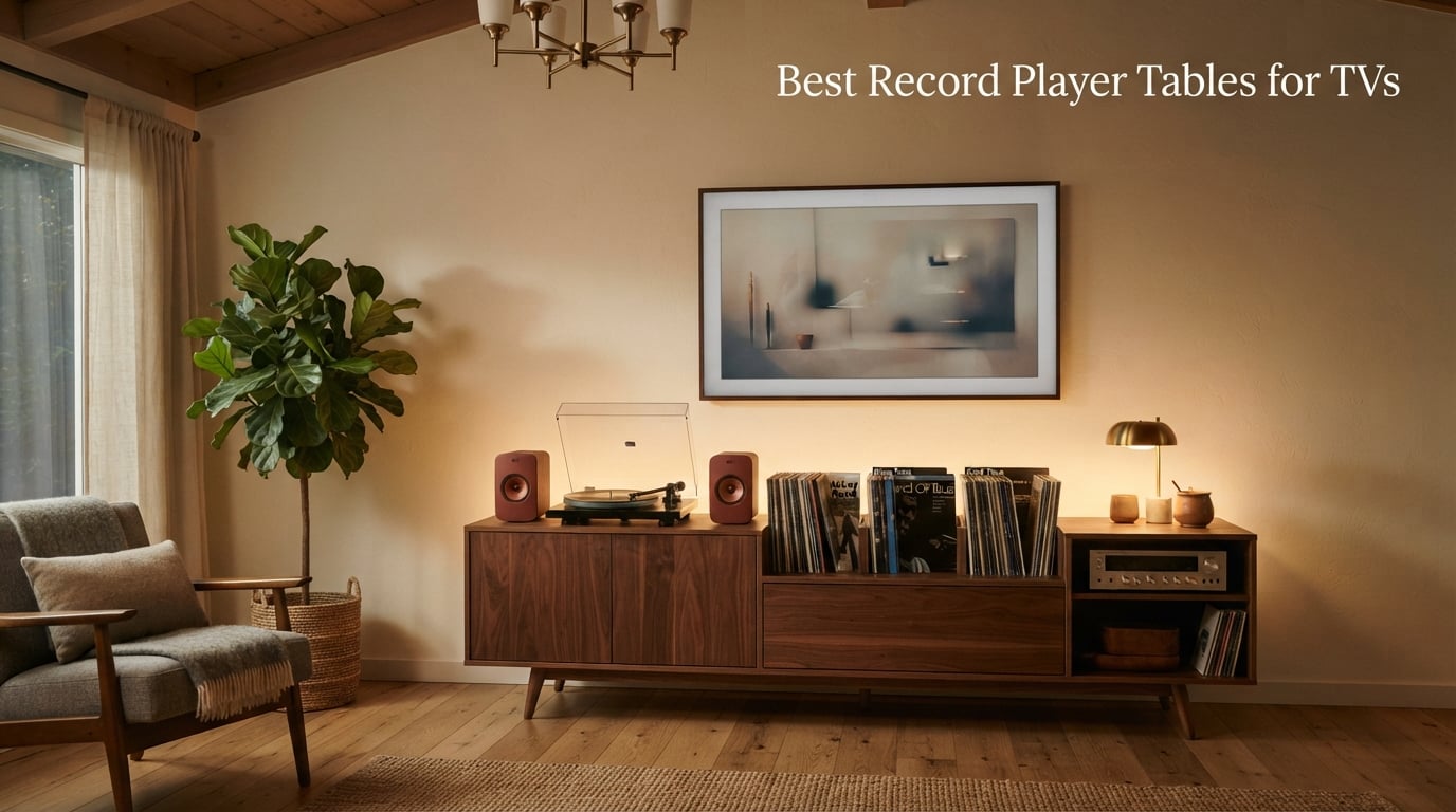 Best Record Player Tables for TVs
