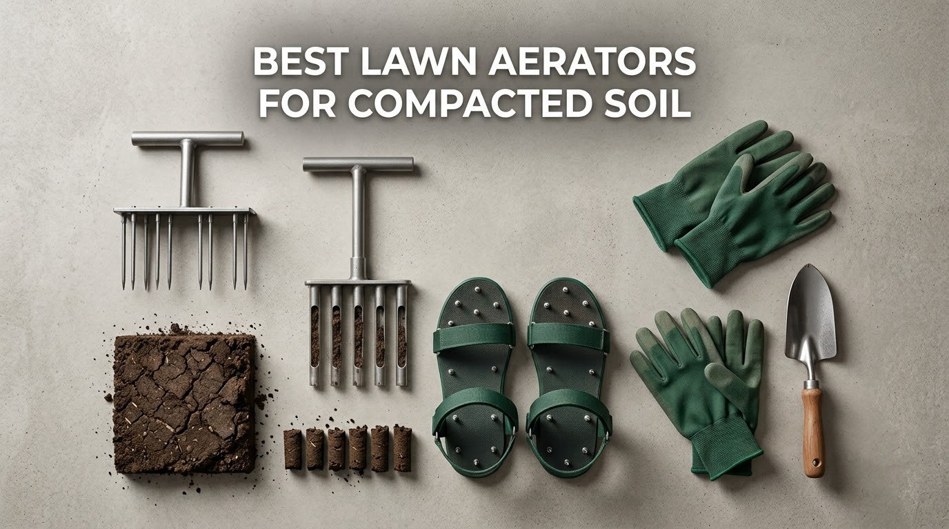 best lawn aerators for compacted soil