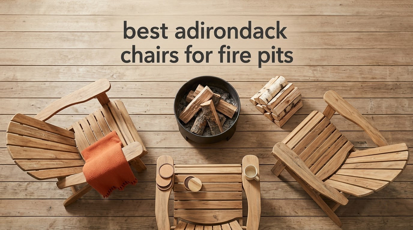 best adirondack chairs for fire pits