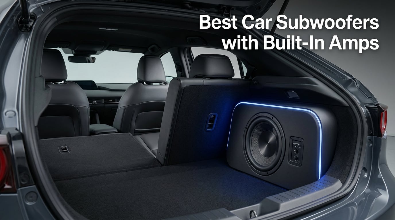 Best Car Subwoofers with Built-In Amps