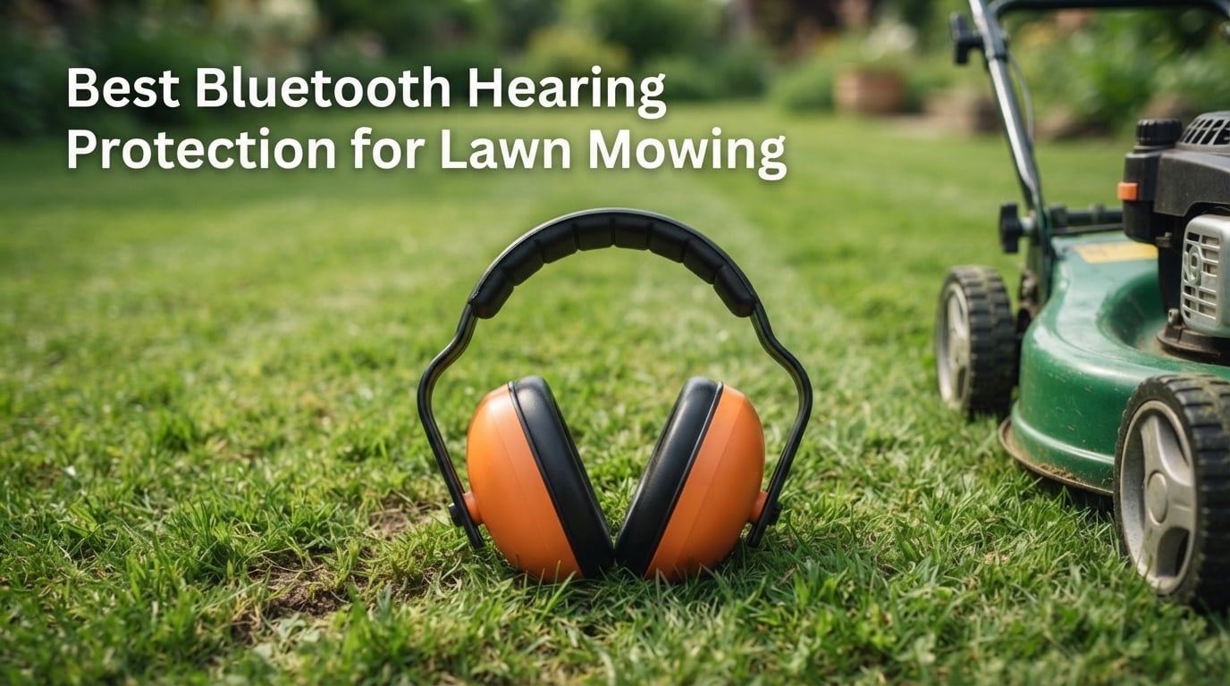 Best Bluetooth Hearing Protection for Lawn Mowing