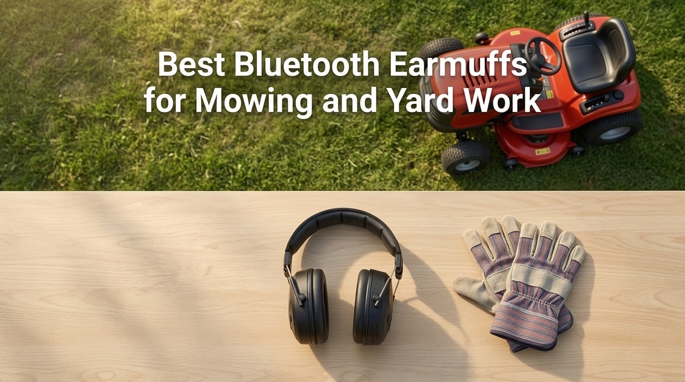 Best Bluetooth Earmuffs for Mowing and Yard Work