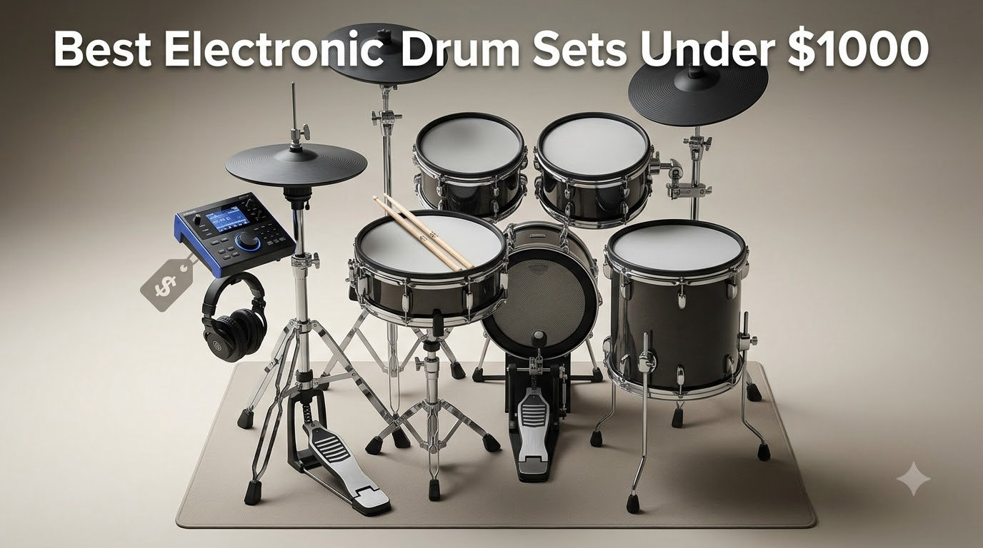 Best Electronic Drum Sets Under $1000