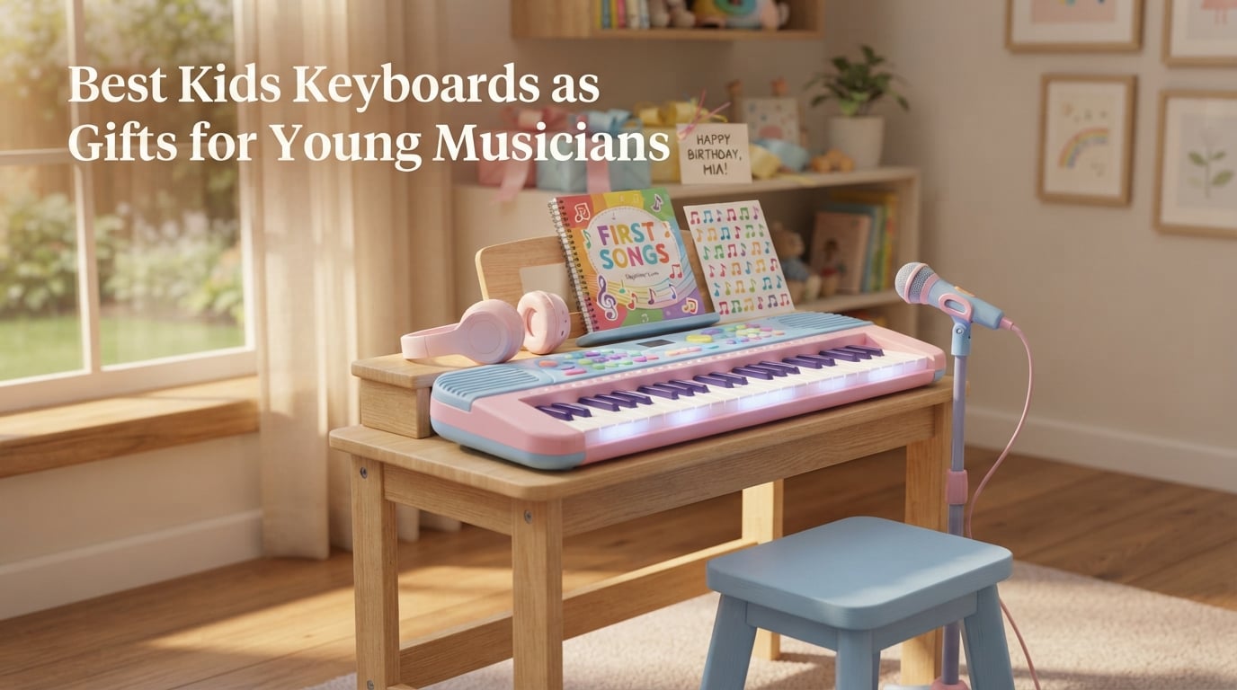Best Kids Keyboards as Gifts for Young Musicians