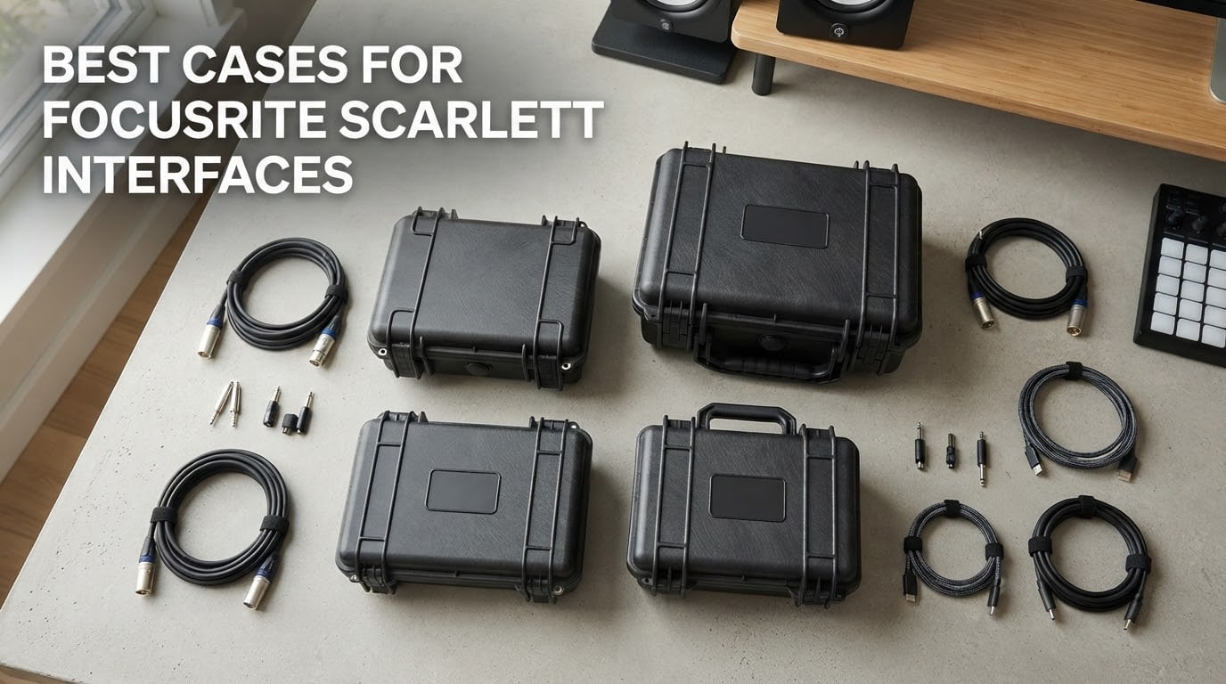 Best Cases for Focusrite Scarlett Interfaces