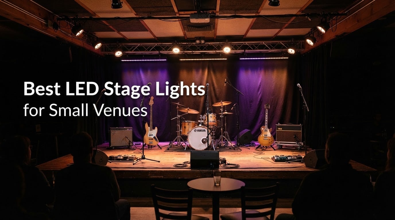 Best LED Stage Lights for Small Venues