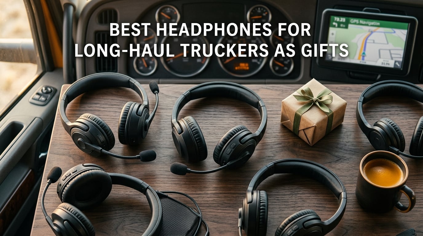 Best Headphones for Long-Haul Truckers as Gifts