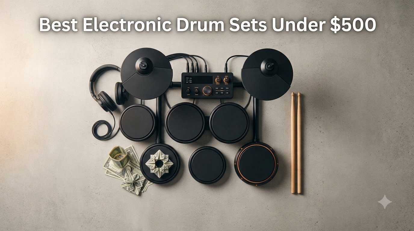 Best Electronic Drum Sets Under $500