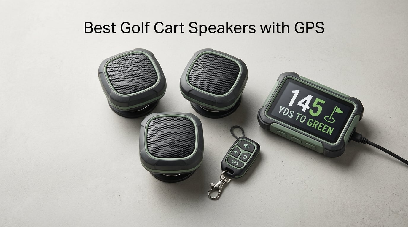 Best Golf Cart Speakers with GPS