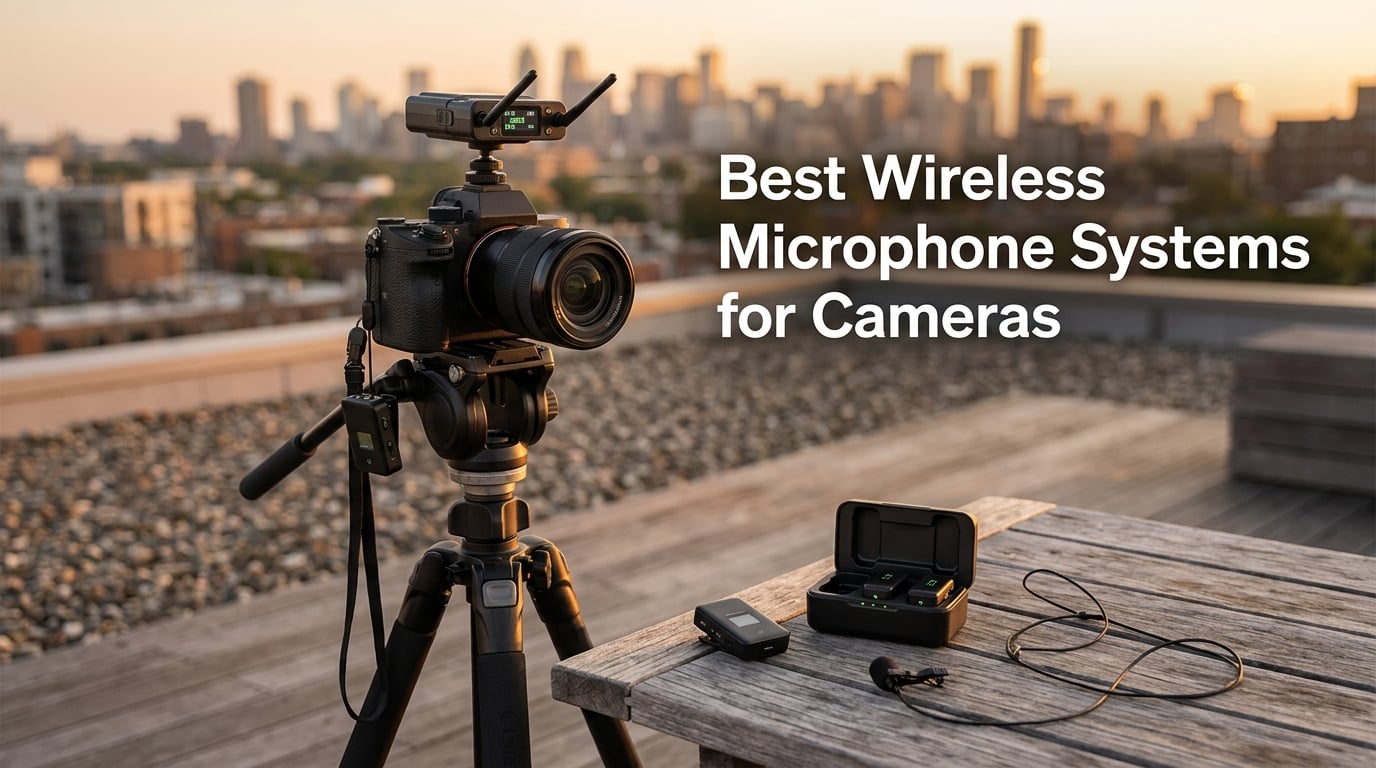 Best Wireless Microphone Systems for Cameras