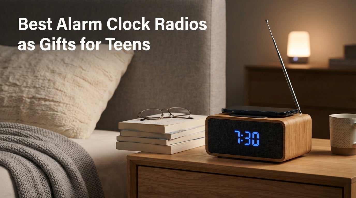 Best Alarm Clock Radios as Gifts for Teens