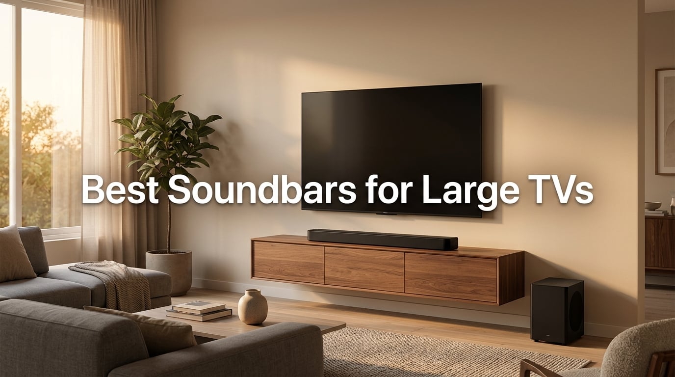 Best Soundbars for Large TVs