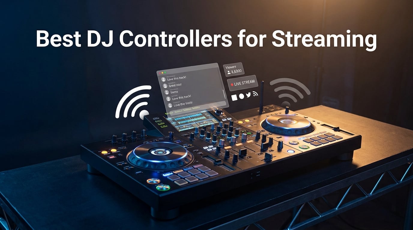 Best DJ Controllers for Streaming