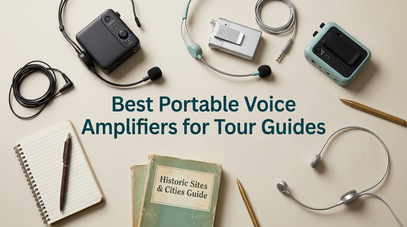 Best Portable Voice Amplifiers for Tour Guides