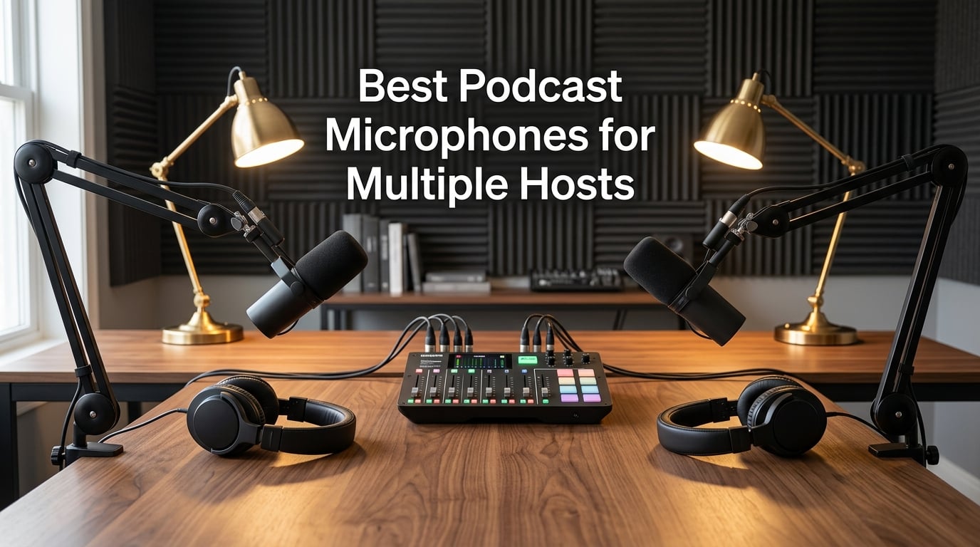 Best Podcast Microphones for Multiple Hosts