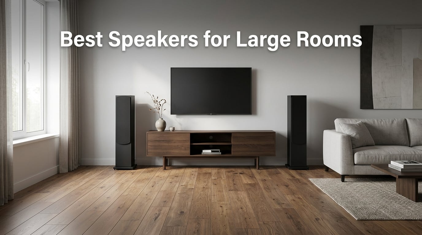Best Speakers for Large Rooms