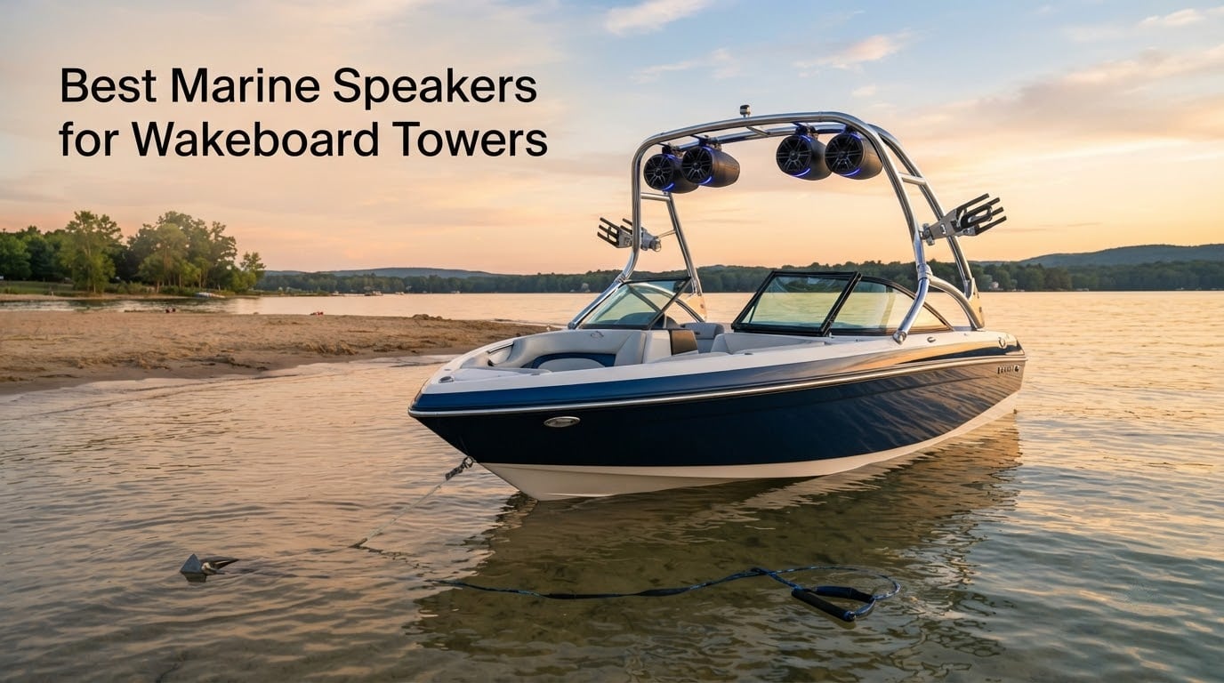 Best Marine Speakers for Wakeboard Towers