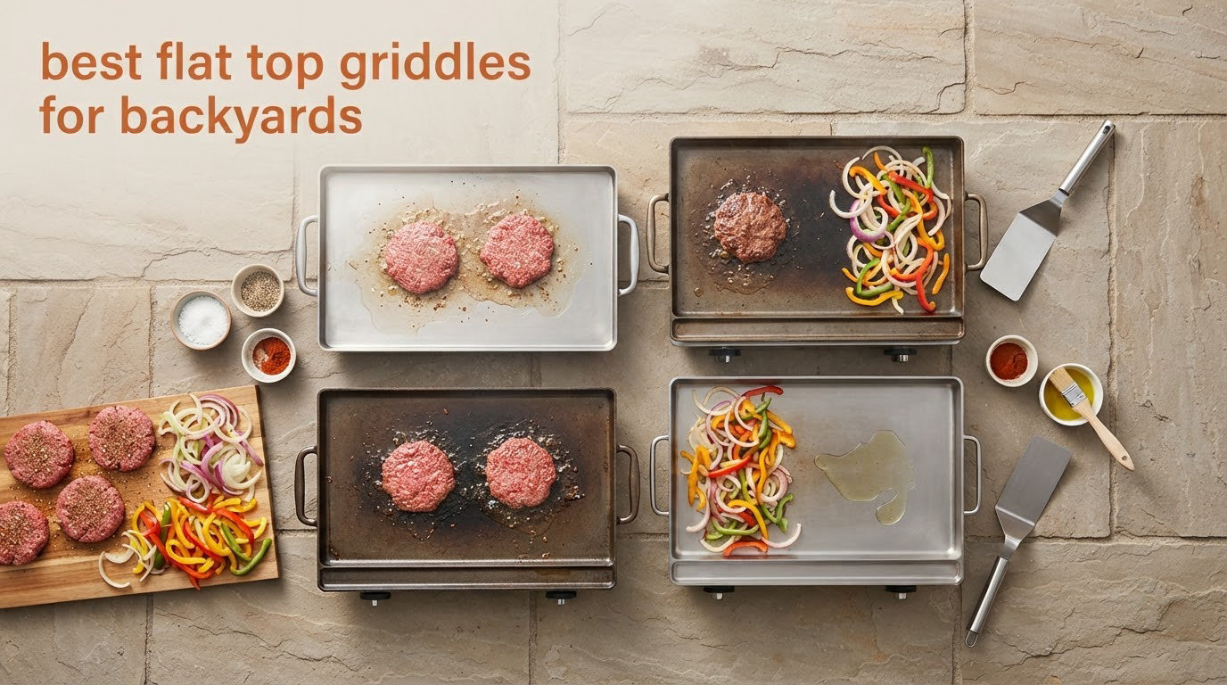 best flat top griddles for backyards