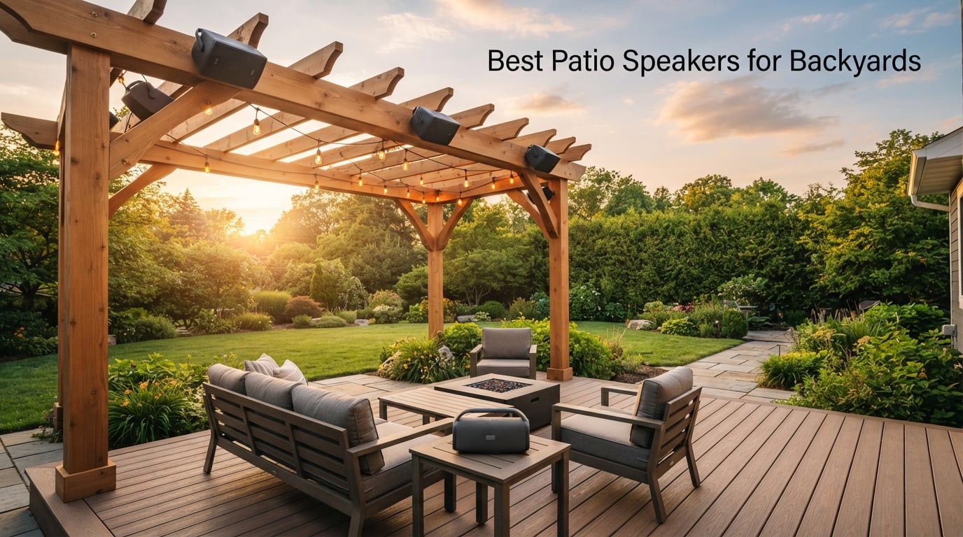 Best Patio Speakers for Backyards