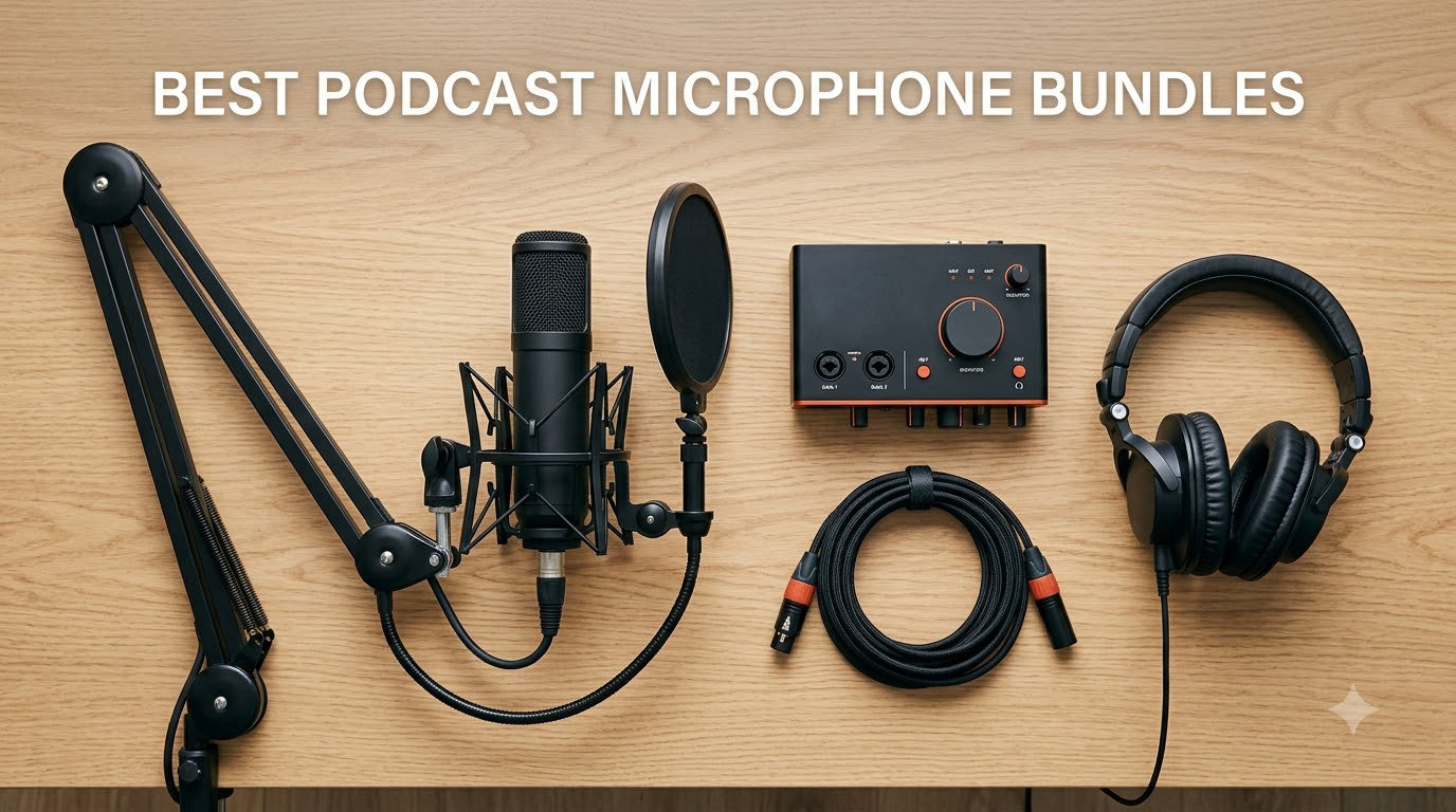 Best Podcast Microphone Bundles