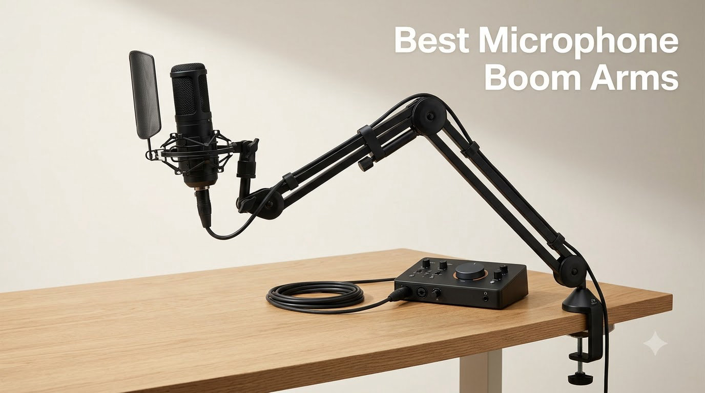Best Microphone Boom Arms